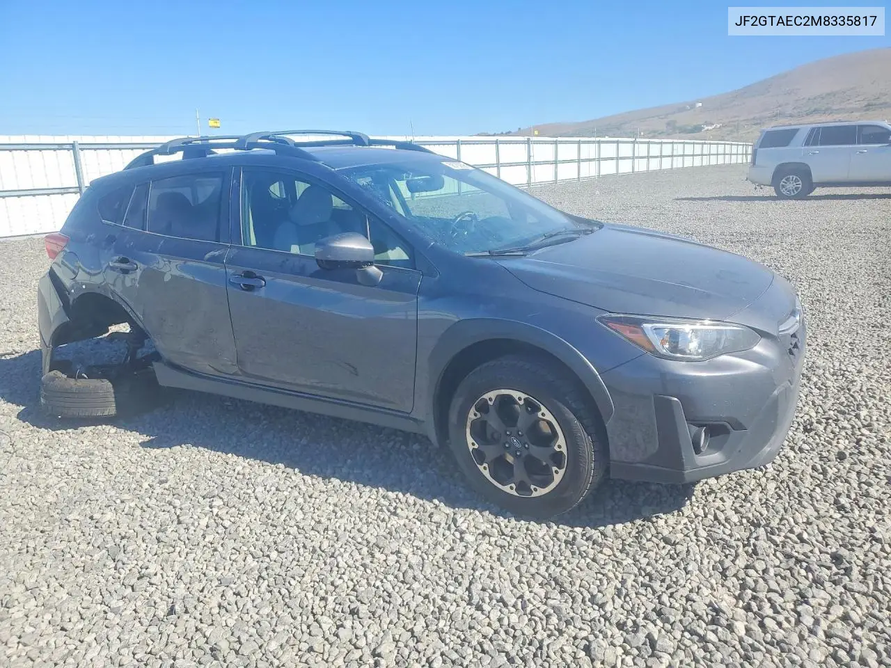 2021 Subaru Crosstrek Premium VIN: JF2GTAEC2M8335817 Lot: 56763696