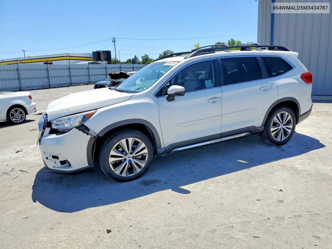 2021 Subaru Ascent Limited VIN: 4S4WMALD5M3434787 Lot: 56902336