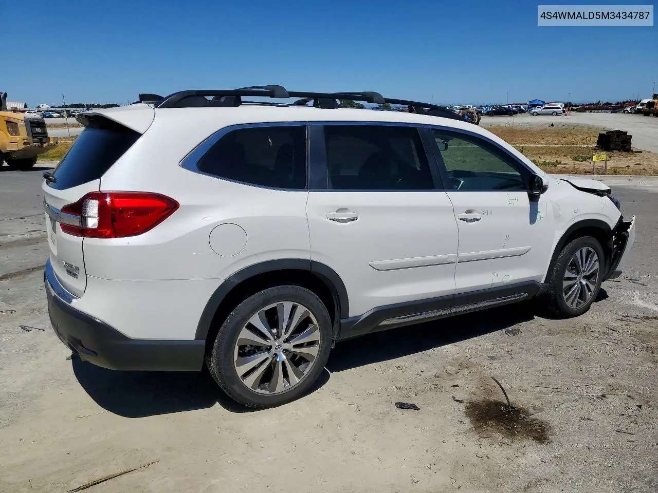 2021 Subaru Ascent Limited VIN: 4S4WMALD5M3434787 Lot: 56902336