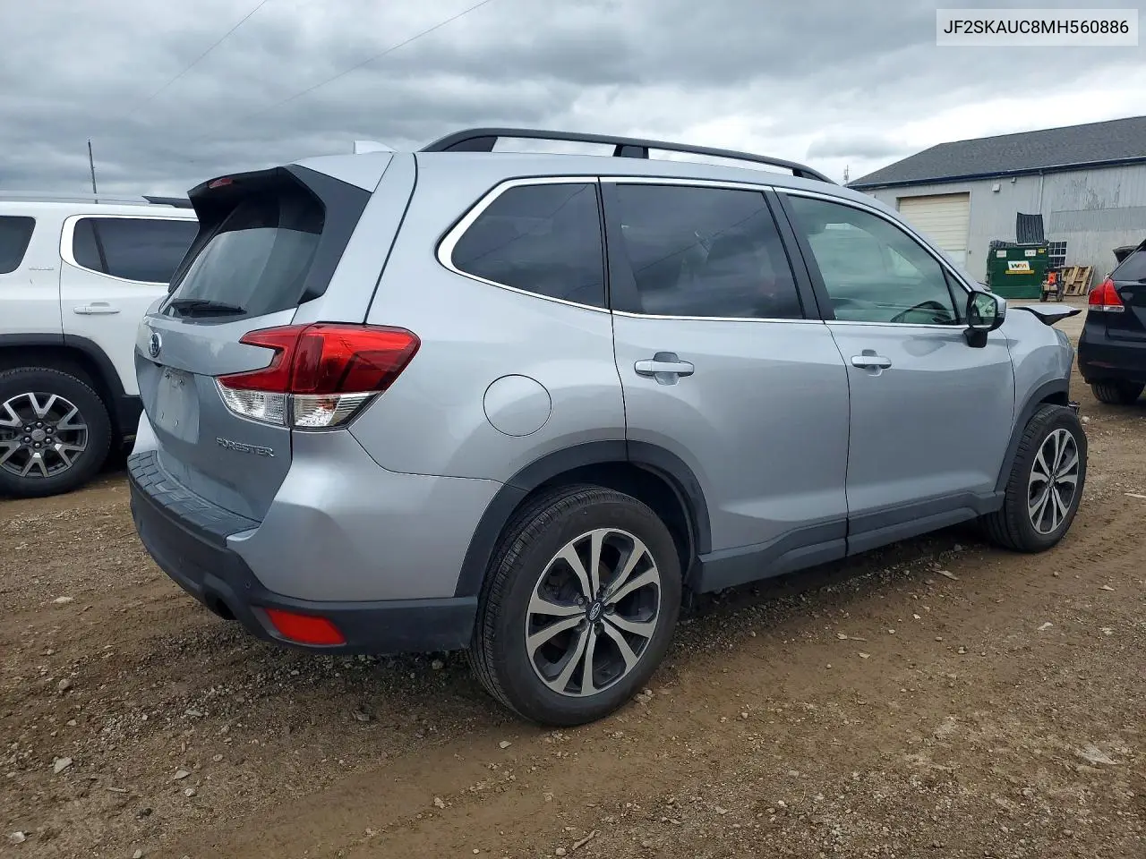 2021 Subaru Forester Limited VIN: JF2SKAUC8MH560886 Lot: 57635476