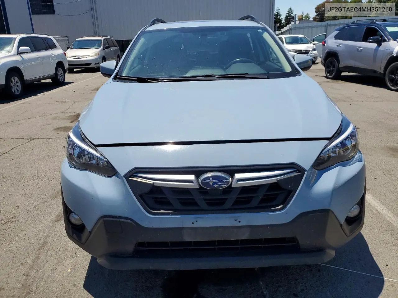 2021 Subaru Crosstrek Premium VIN: JF2GTAEC4MH351260 Lot: 57686246