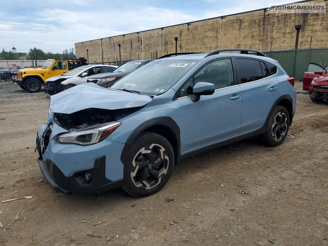2021 Subaru Crosstrek Limited VIN: JF2GTHMC4M8305373 Lot: 57947486