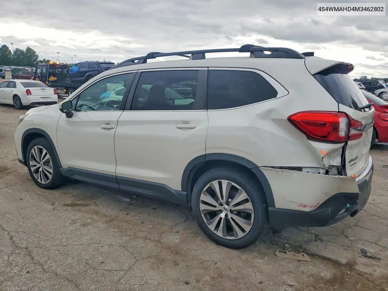 2021 Subaru Ascent Premium VIN: 4S4WMAHD4M3462802 Lot: 57950516