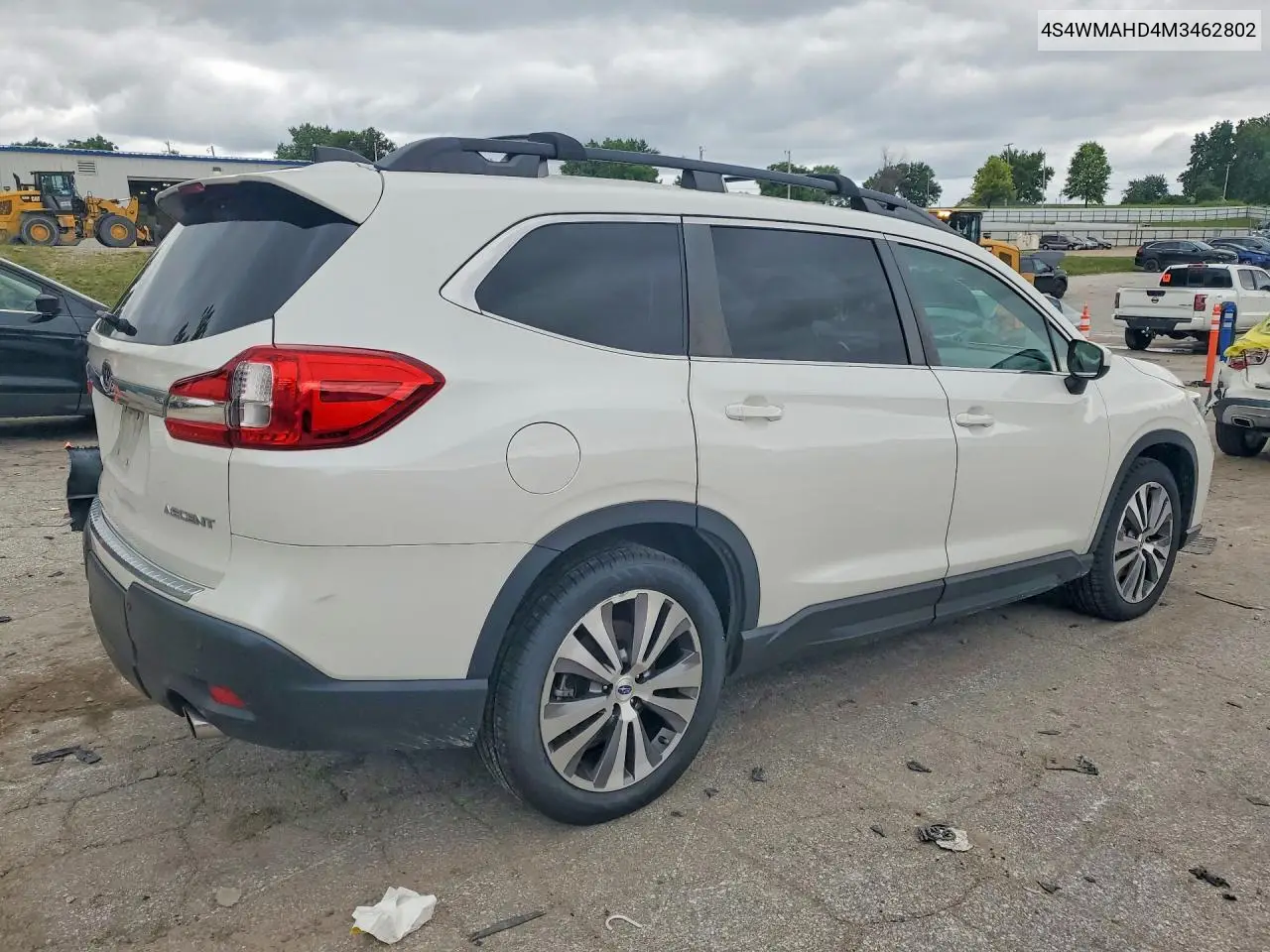 2021 Subaru Ascent Premium VIN: 4S4WMAHD4M3462802 Lot: 57950516