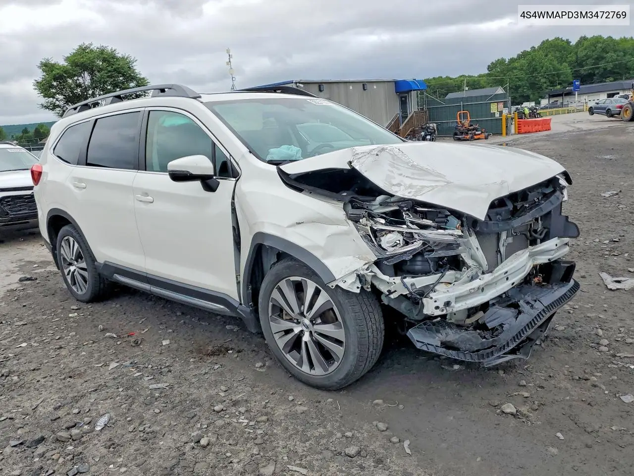 2021 Subaru Ascent Limited VIN: 4S4WMAPD3M3472769 Lot: 59251886