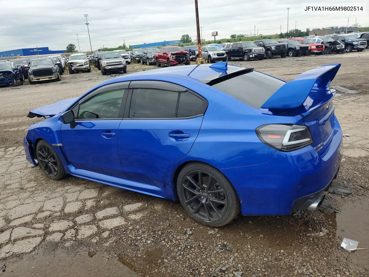 2021 Subaru Wrx Limited VIN: JF1VA1H66M9802514 Lot: 59729826