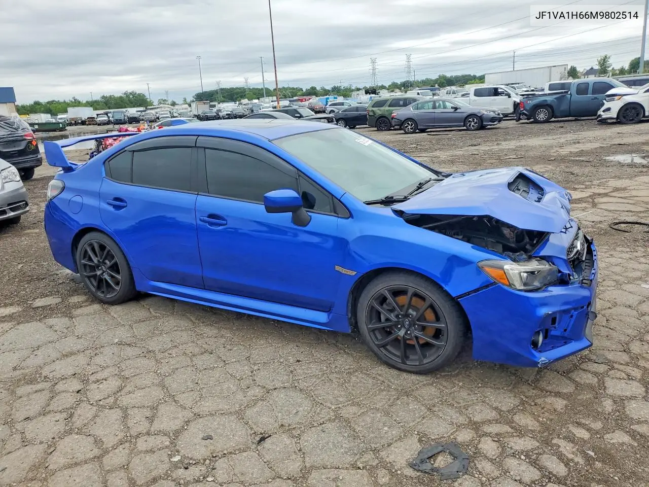 2021 Subaru Wrx Limited VIN: JF1VA1H66M9802514 Lot: 59729826