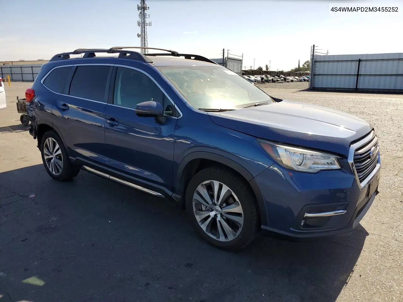 2021 Subaru Ascent Limited VIN: 4S4WMAPD2M3455252 Lot: 59824236