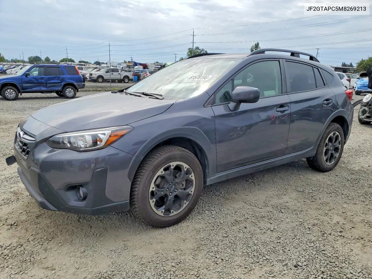 2021 Subaru Crosstrek Premium VIN: JF2GTAPC5M8269213 Lot: 61576196