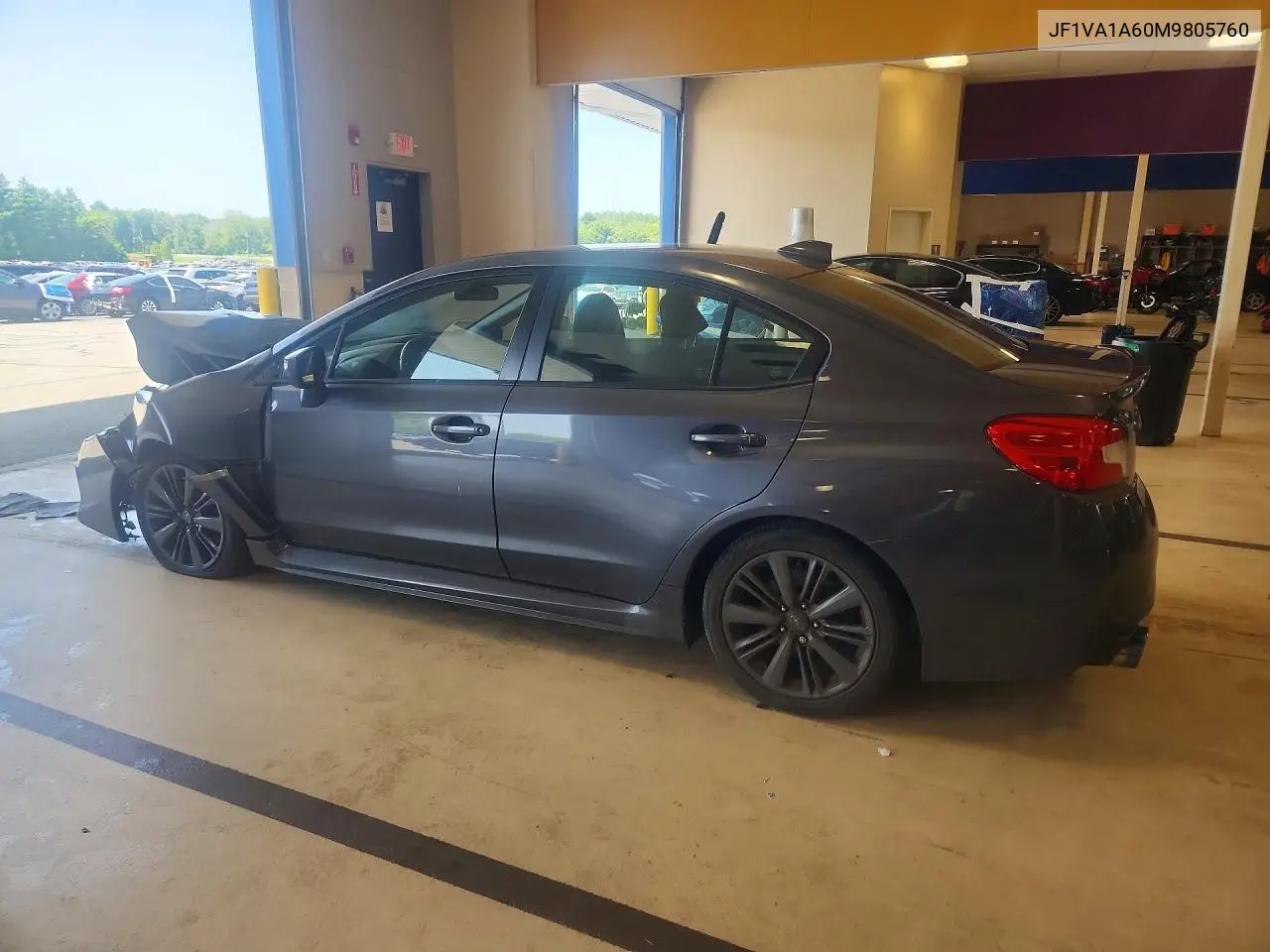 2021 Subaru Wrx VIN: JF1VA1A60M9805760 Lot: 85620465