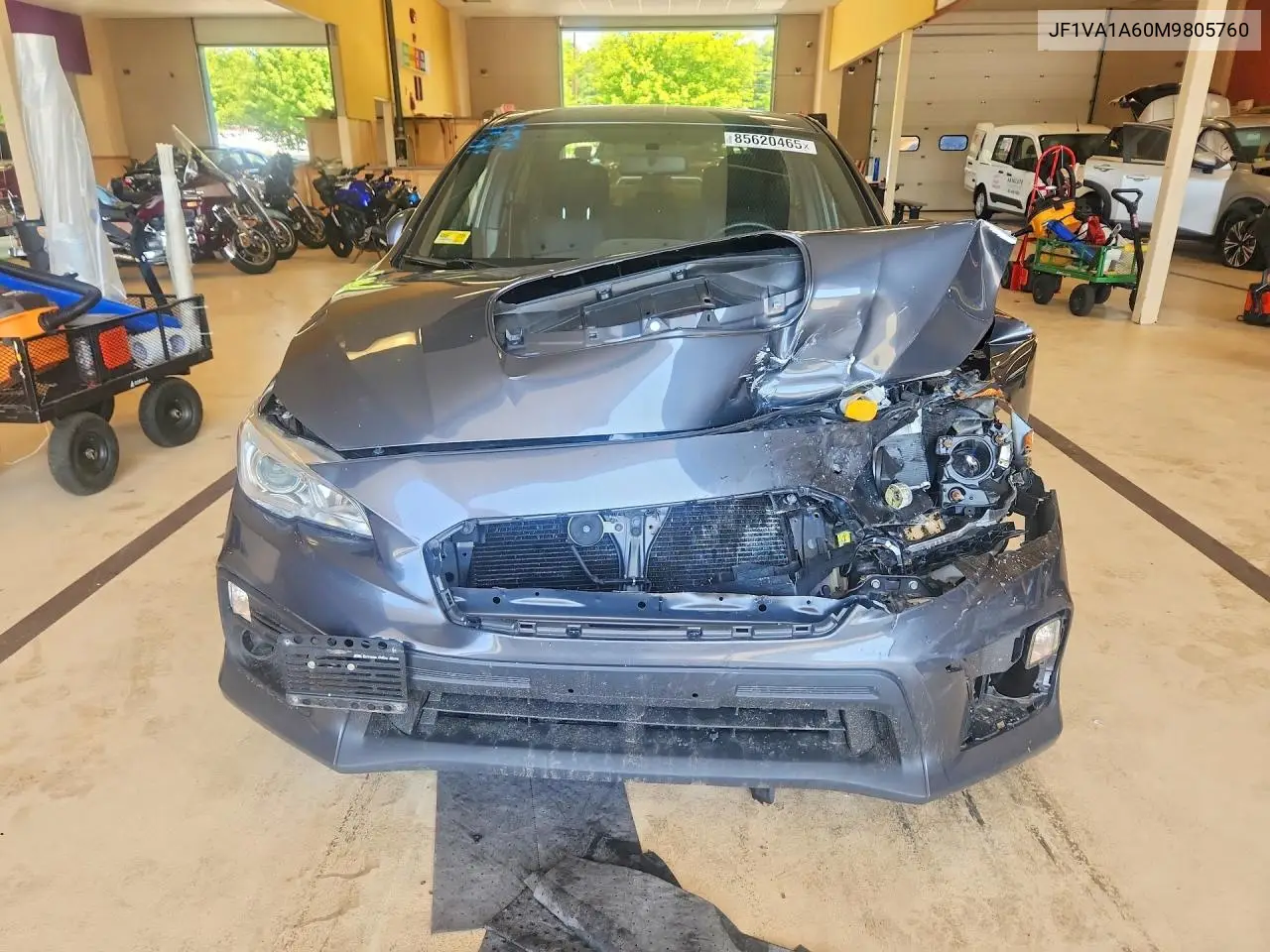 2021 Subaru Wrx VIN: JF1VA1A60M9805760 Lot: 85620465