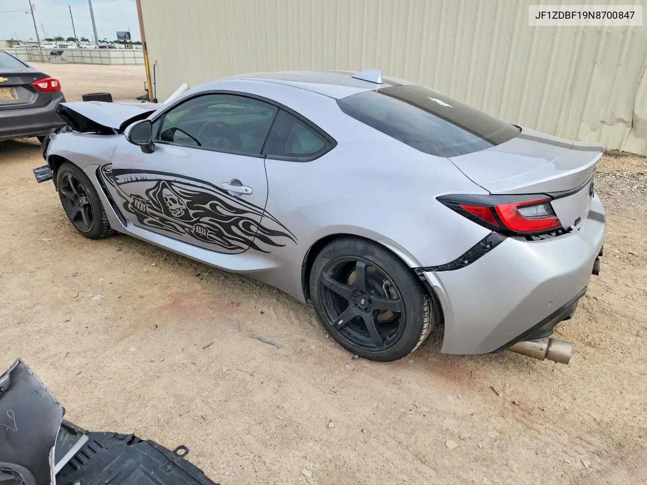 2022 Subaru Brz Limited VIN: JF1ZDBF19N8700847 Lot: 52613606