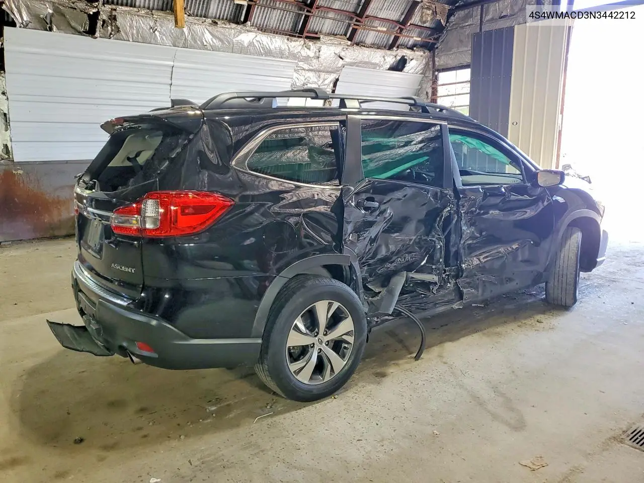 2022 Subaru Ascent Premium VIN: 4S4WMACD3N3442212 Lot: 56568046