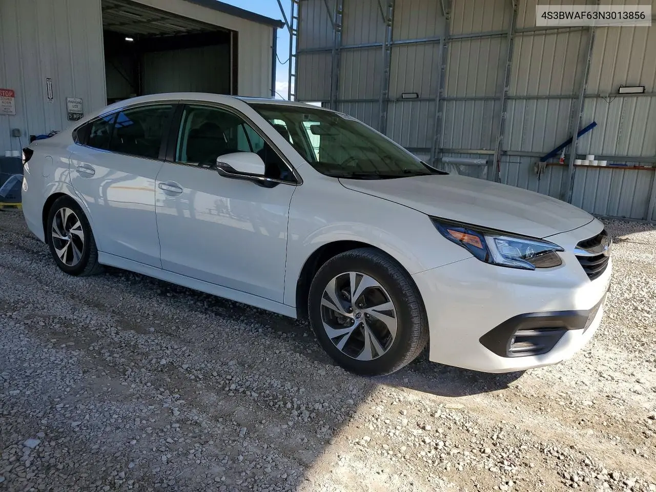 2022 Subaru Legacy Premium VIN: 4S3BWAF63N3013856 Lot: 57632156