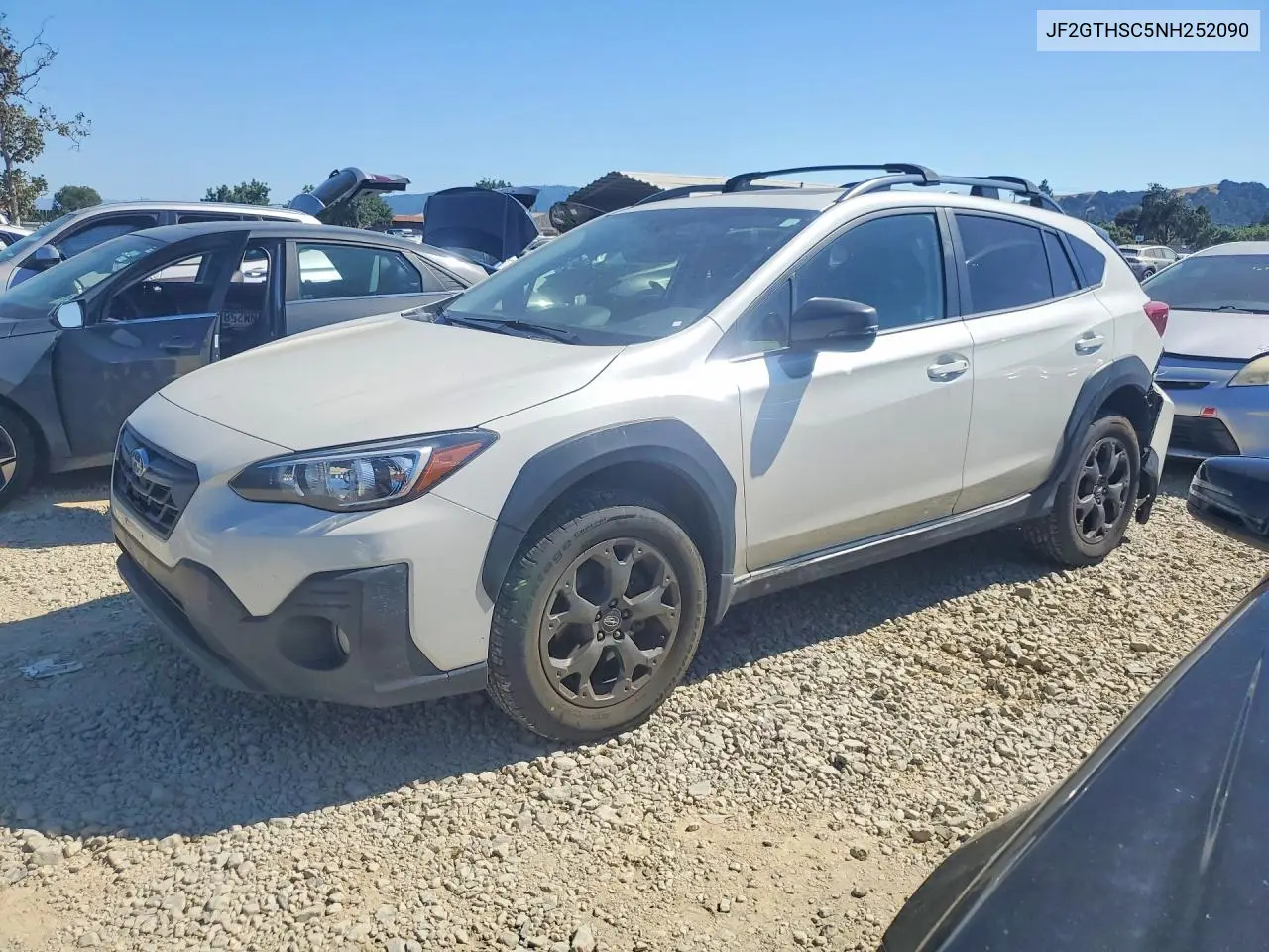 2022 Subaru Crosstrek Sport VIN: JF2GTHSC5NH252090 Lot: 57971166