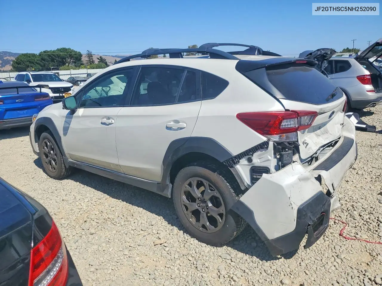 2022 Subaru Crosstrek Sport VIN: JF2GTHSC5NH252090 Lot: 57971166