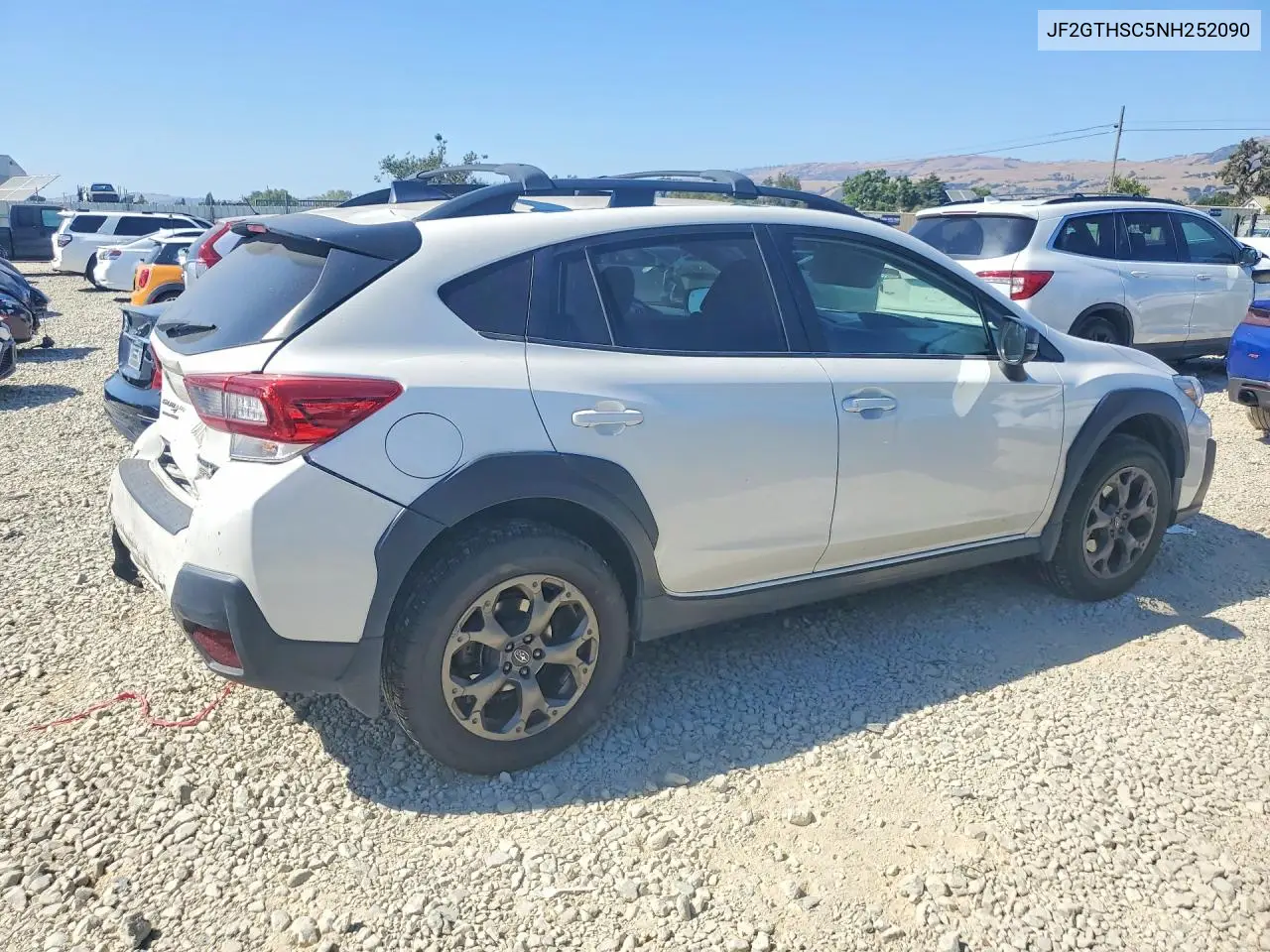2022 Subaru Crosstrek Sport VIN: JF2GTHSC5NH252090 Lot: 57971166