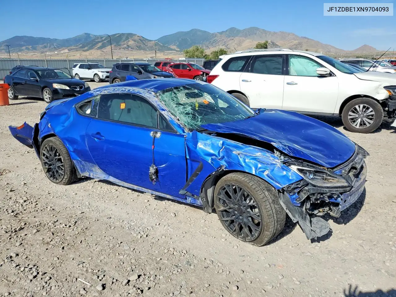 2022 Subaru Brz Limited VIN: JF1ZDBE1XN9704093 Lot: 58320126