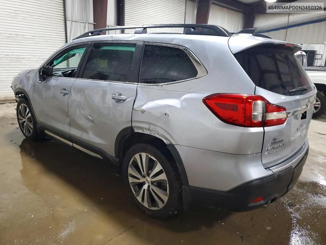 2022 Subaru Ascent Limited VIN: 4S4WMAPD0N3450326 Lot: 58439336