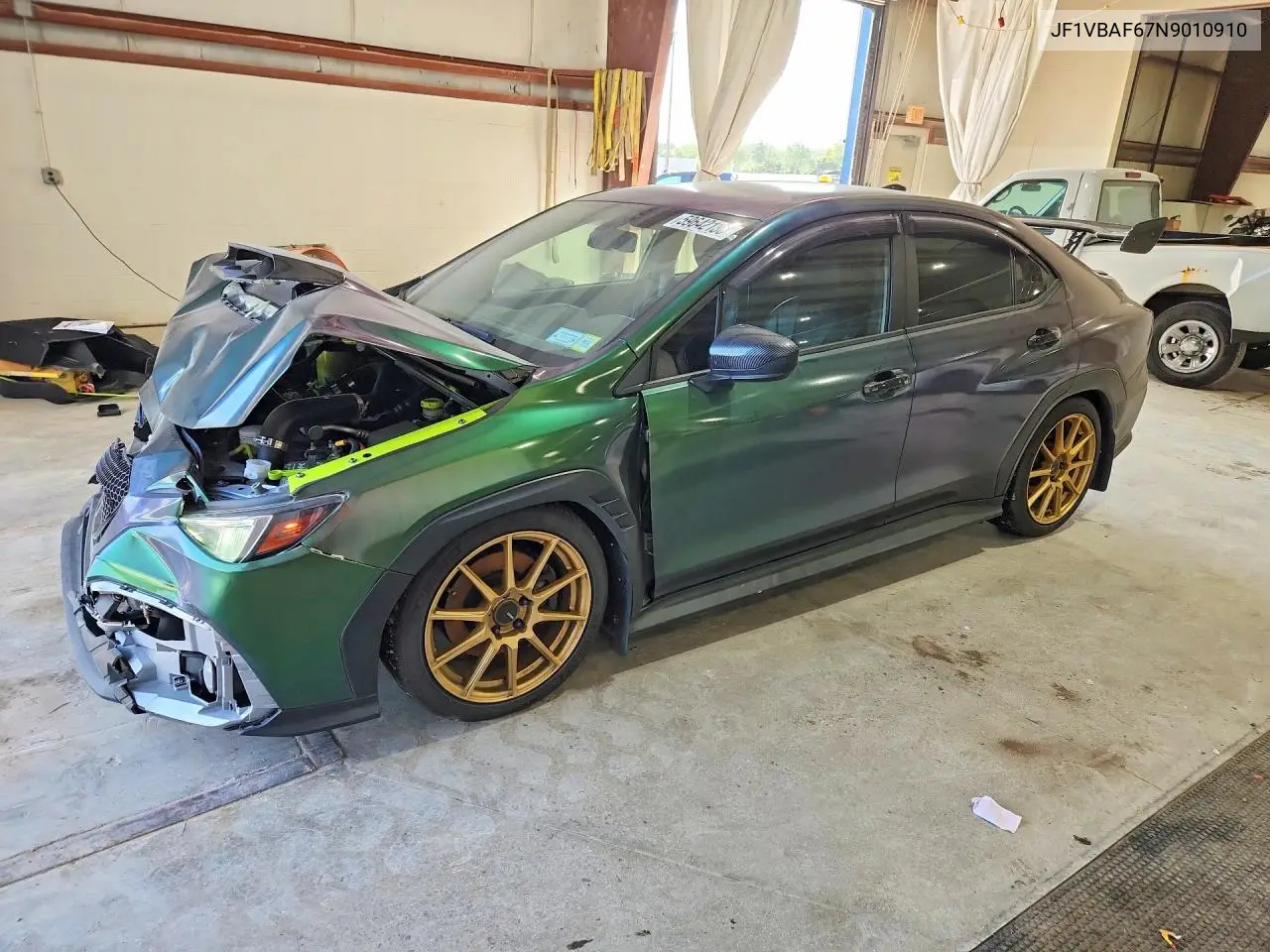 2022 Subaru Wrx Premium VIN: JF1VBAF67N9010910 Lot: 59642136