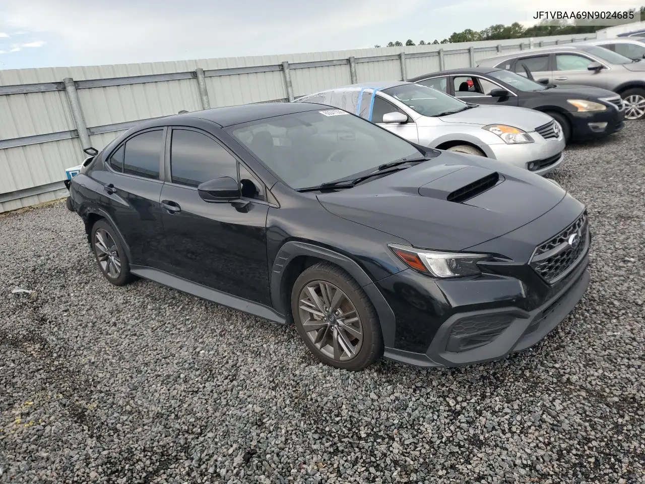 2022 Subaru Wrx VIN: JF1VBAA69N9024685 Lot: 60041336