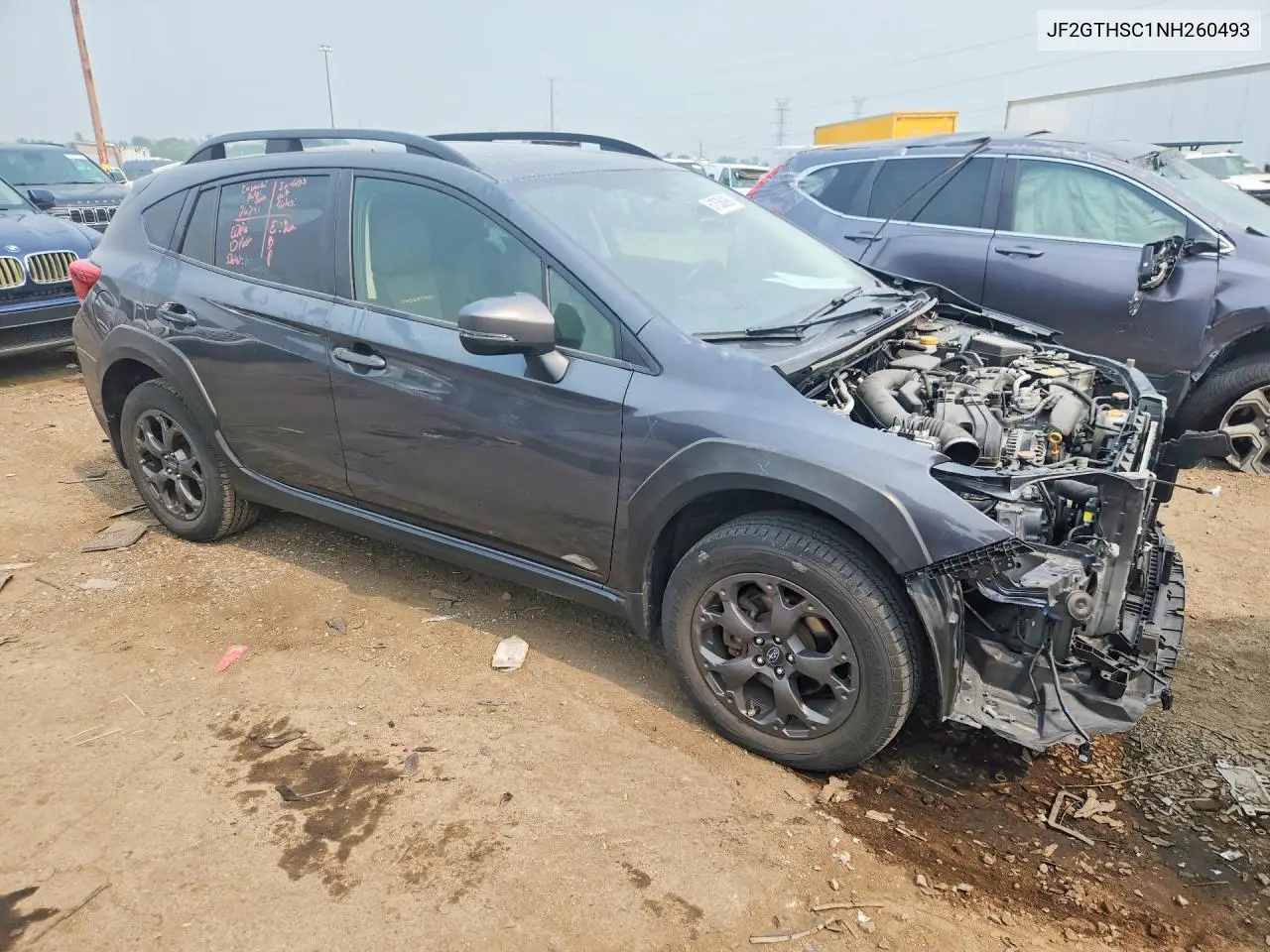 2022 Subaru Crosstrek Sport VIN: JF2GTHSC1NH260493 Lot: 61838296