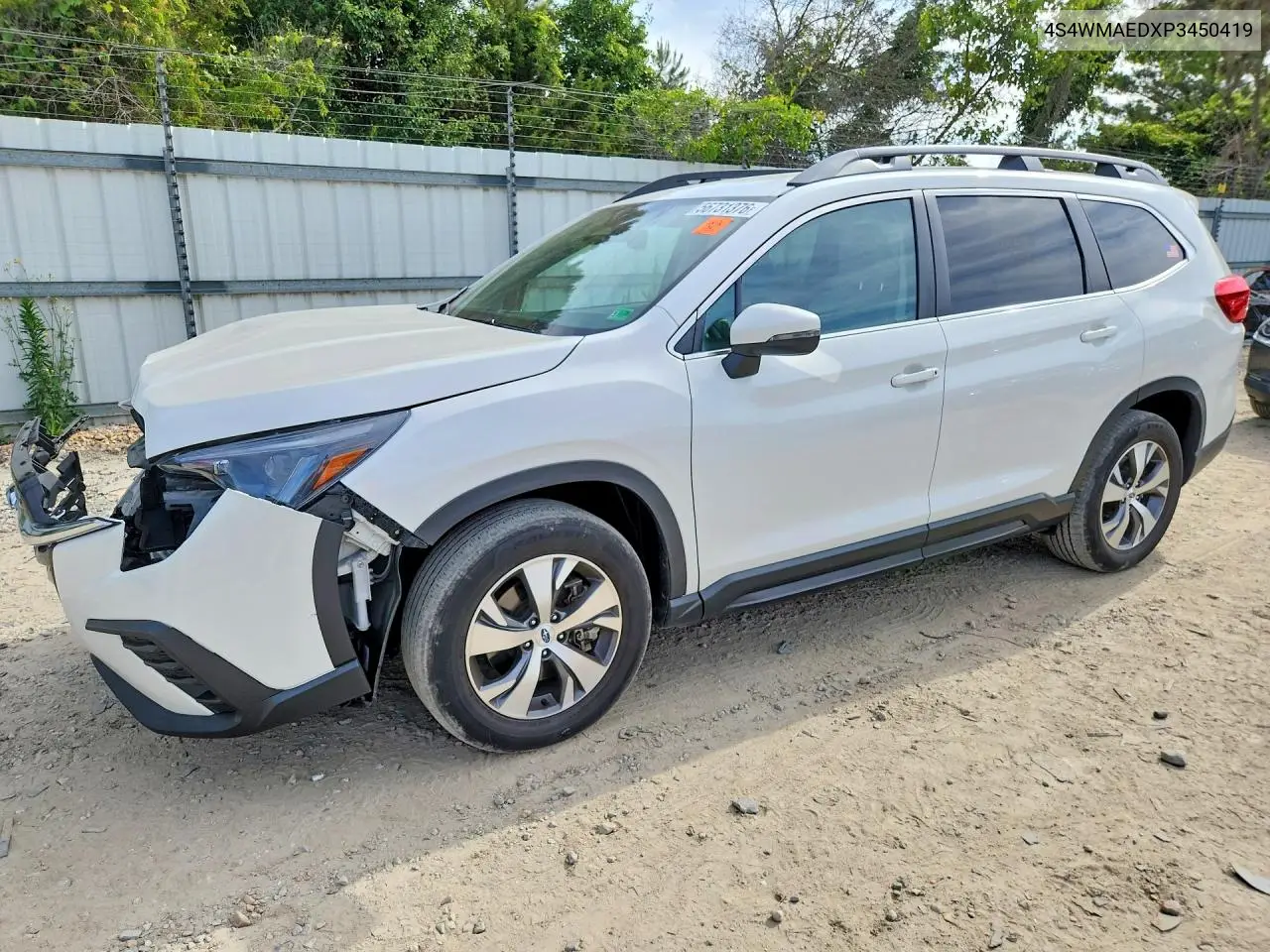 2023 Subaru Ascent Premium VIN: 4S4WMAEDXP3450419 Lot: 56731376