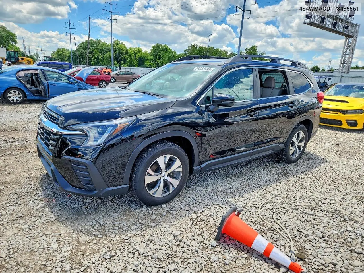 2023 Subaru Ascent Premium VIN: 4S4WMACD1P3435651 Lot: 57032636