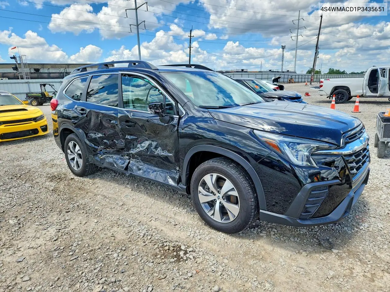 2023 Subaru Ascent Premium VIN: 4S4WMACD1P3435651 Lot: 57032636