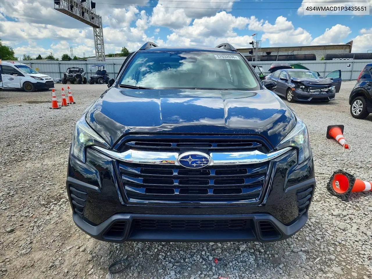 2023 Subaru Ascent Premium VIN: 4S4WMACD1P3435651 Lot: 57032636