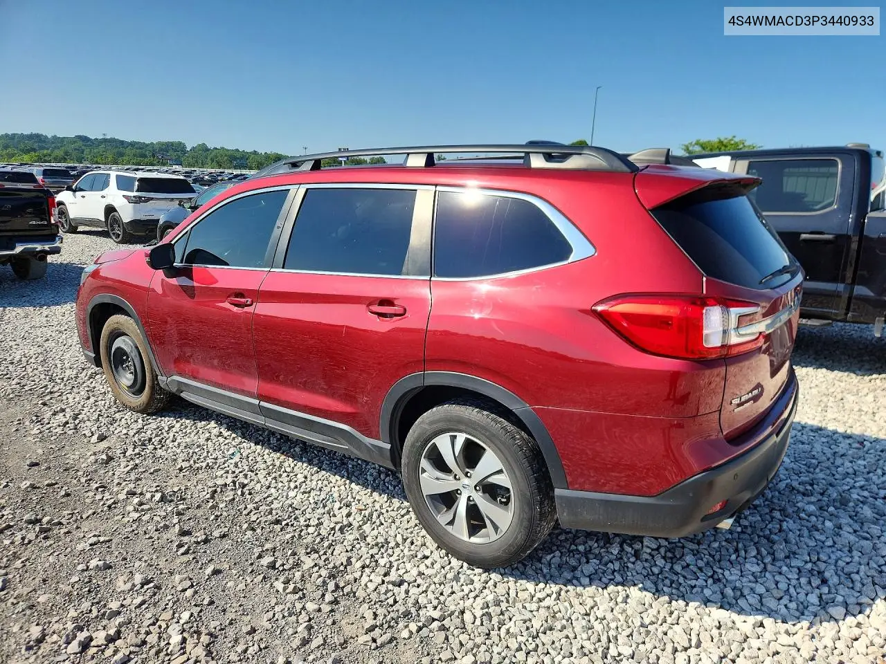2023 Subaru Ascent Premium VIN: 4S4WMACD3P3440933 Lot: 59302136