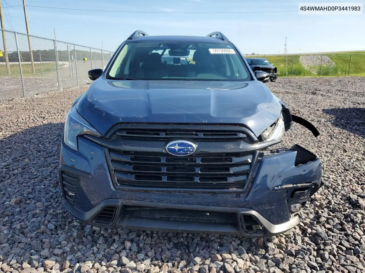 2023 Subaru Ascent Premium VIN: 4S4WMAHD0P3441983 Lot: 59730066