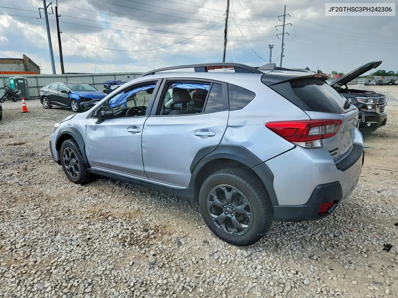 2023 Subaru Crosstrek Sport VIN: JF2GTHSC3PH242306 Lot: 60027996