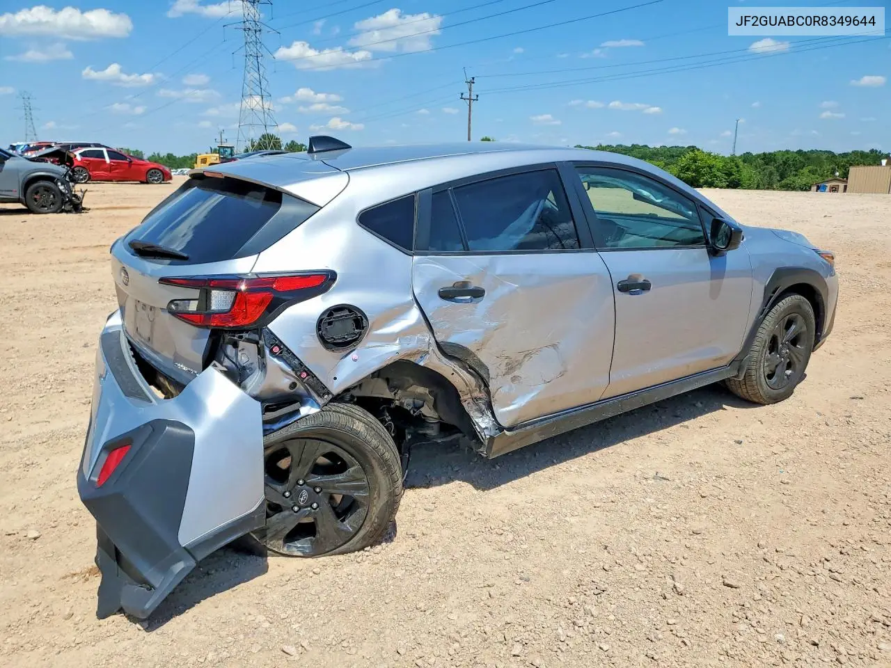 2024 Subaru Crosstrek VIN: JF2GUABC0R8349644 Lot: 57884626