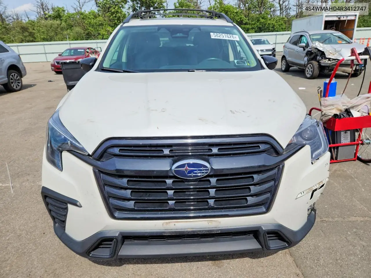 2024 Subaru Ascent Onyx Edition VIN: 4S4WMAHD4R3412747 Lot: 58251626
