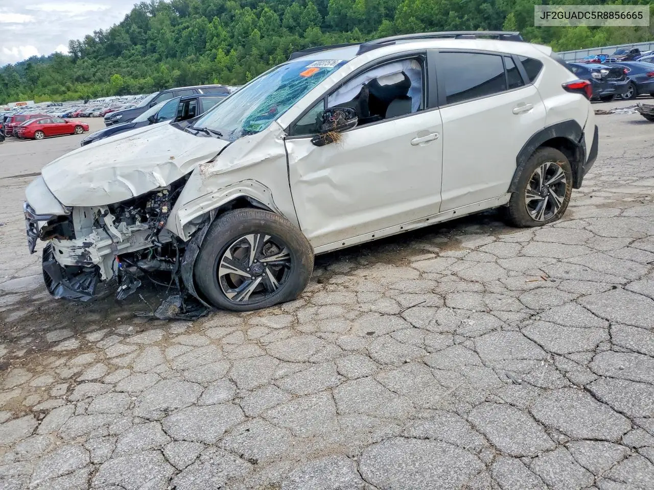 2024 Subaru Crosstrek Premium VIN: JF2GUADC5R8856665 Lot: 60037576