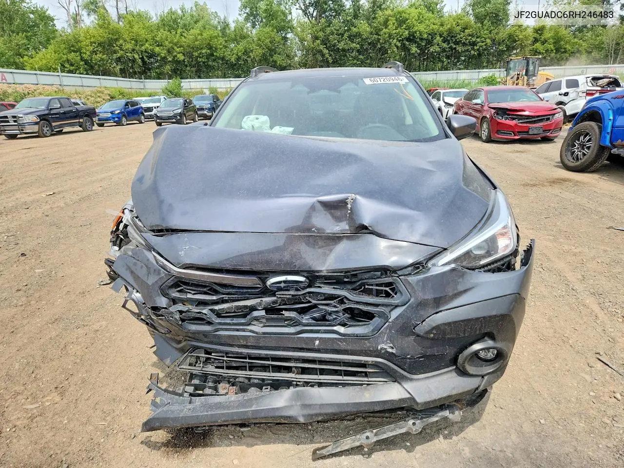 2024 Subaru Crosstrek Premium VIN: JF2GUADC6RH246483 Lot: 60720946