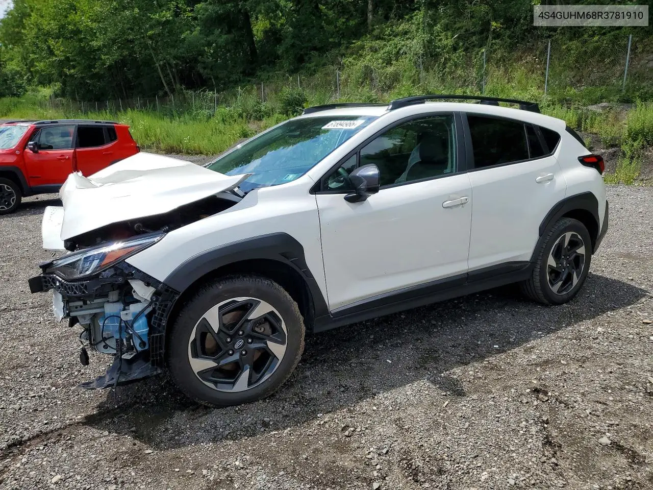 2024 Subaru Crosstrek Limited VIN: 4S4GUHM68R3781910 Lot: 61894986