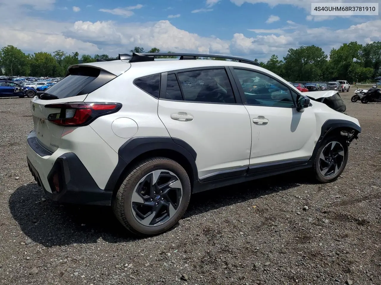 2024 Subaru Crosstrek Limited VIN: 4S4GUHM68R3781910 Lot: 61894986