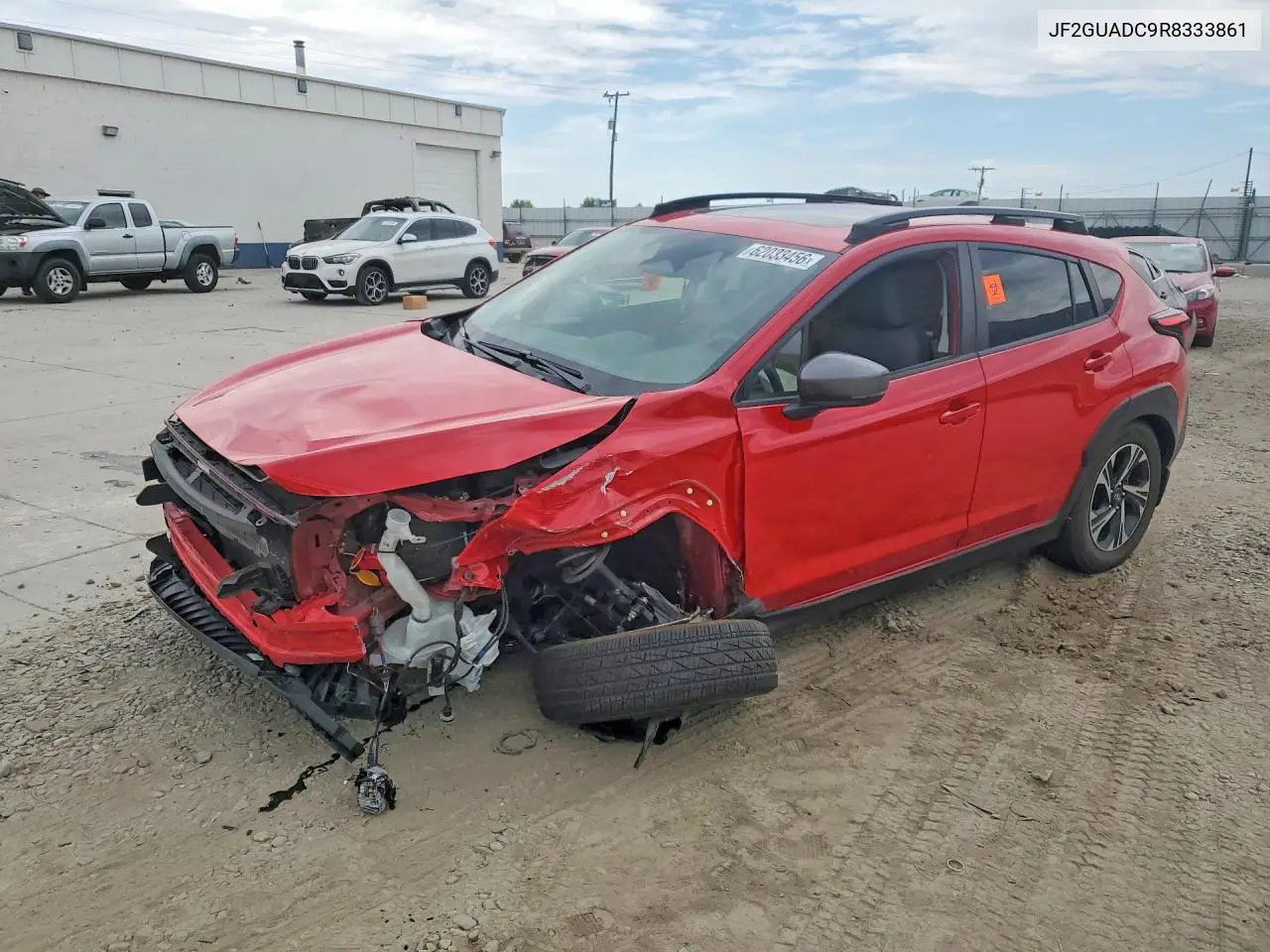 2024 Subaru Crosstrek Premium VIN: JF2GUADC9R8333861 Lot: 62033456