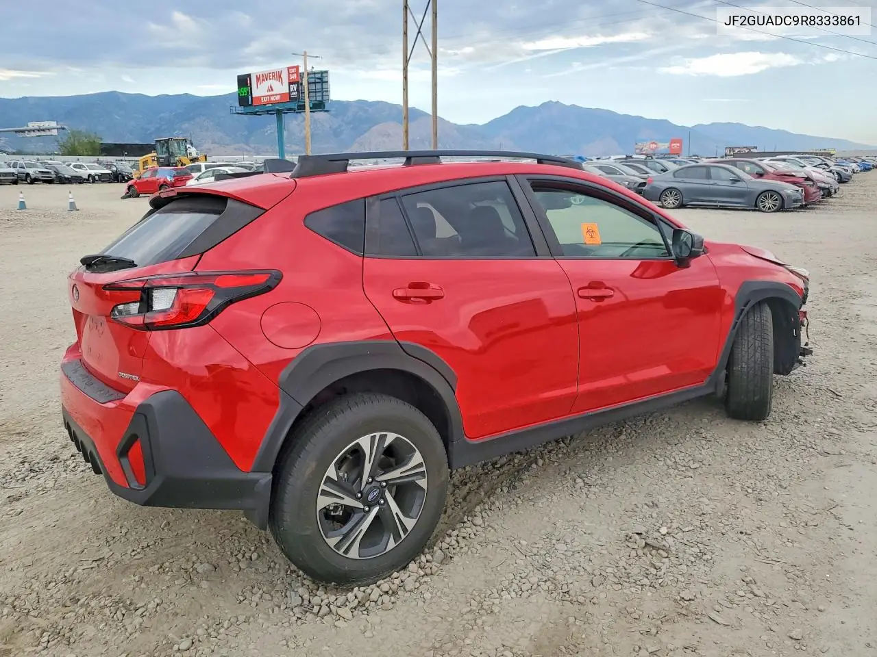 2024 Subaru Crosstrek Premium VIN: JF2GUADC9R8333861 Lot: 62033456