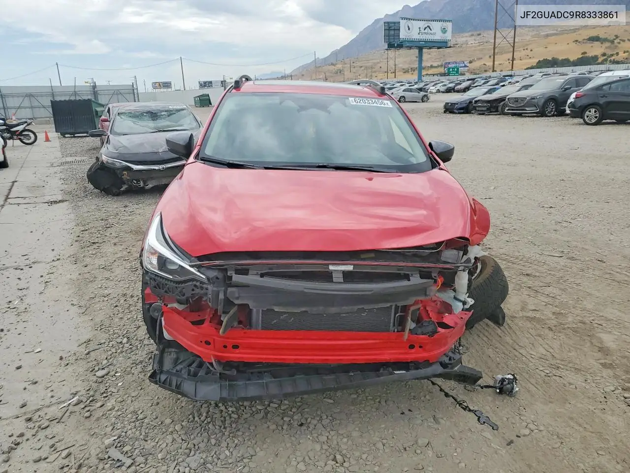 2024 Subaru Crosstrek Premium VIN: JF2GUADC9R8333861 Lot: 62033456
