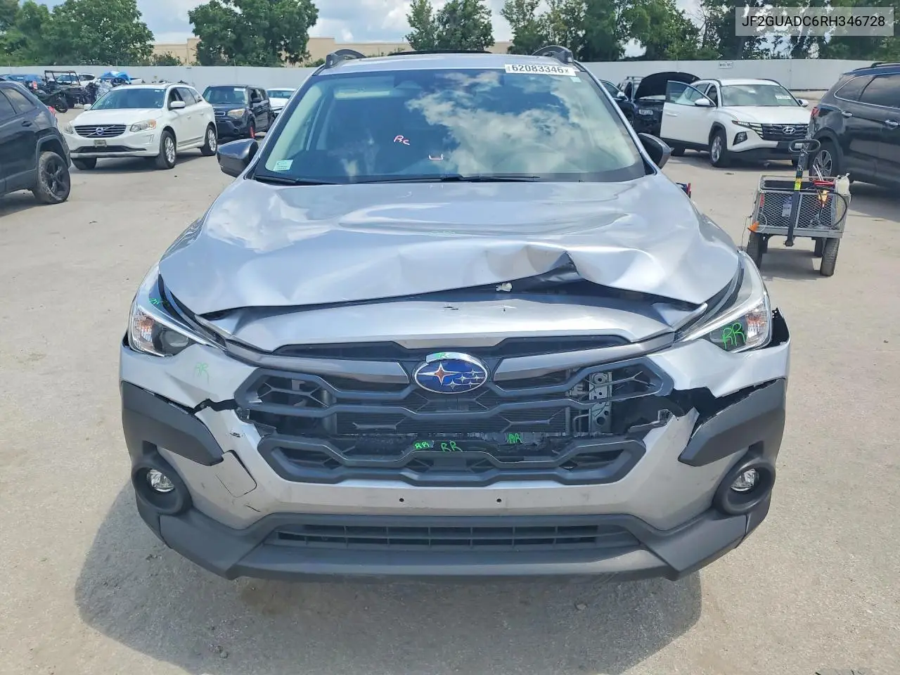 2024 Subaru Crosstrek Premium VIN: JF2GUADC6RH346728 Lot: 62083346