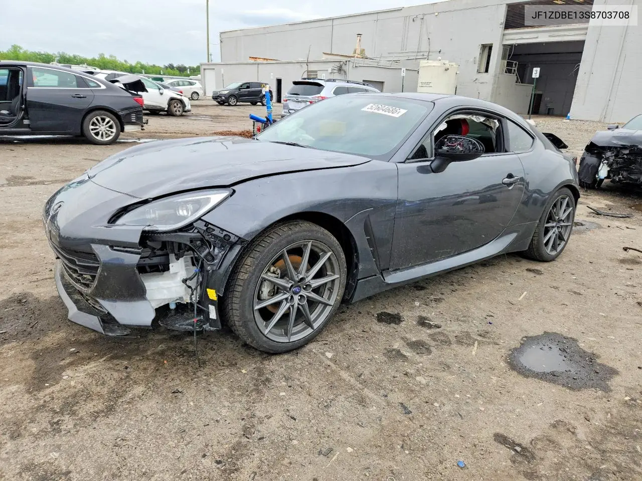 2025 Subaru Brz Limited VIN: JF1ZDBE13S8703708 Lot: 52604686