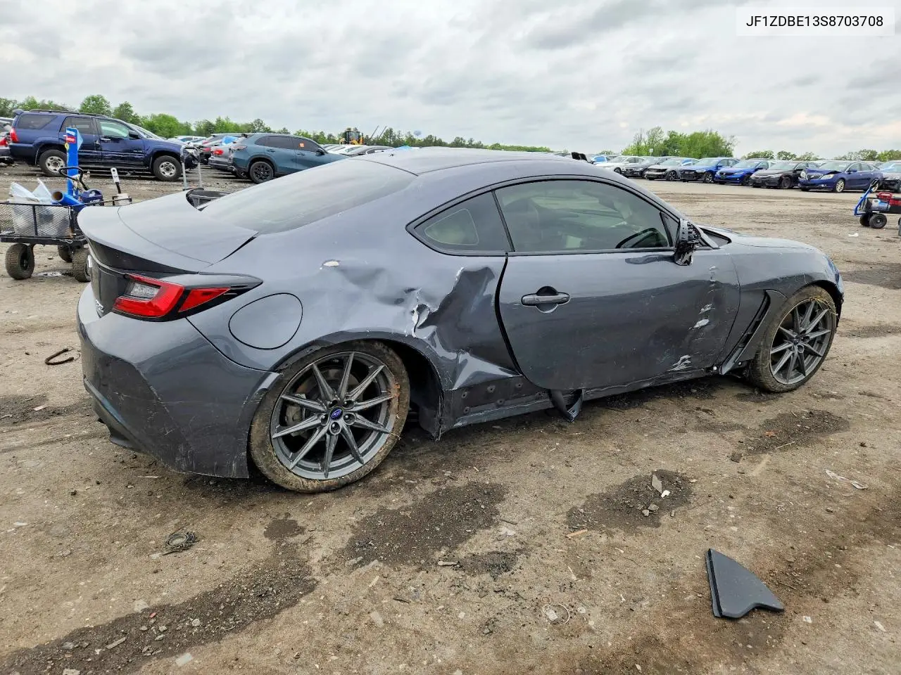 2025 Subaru Brz Limited VIN: JF1ZDBE13S8703708 Lot: 52604686