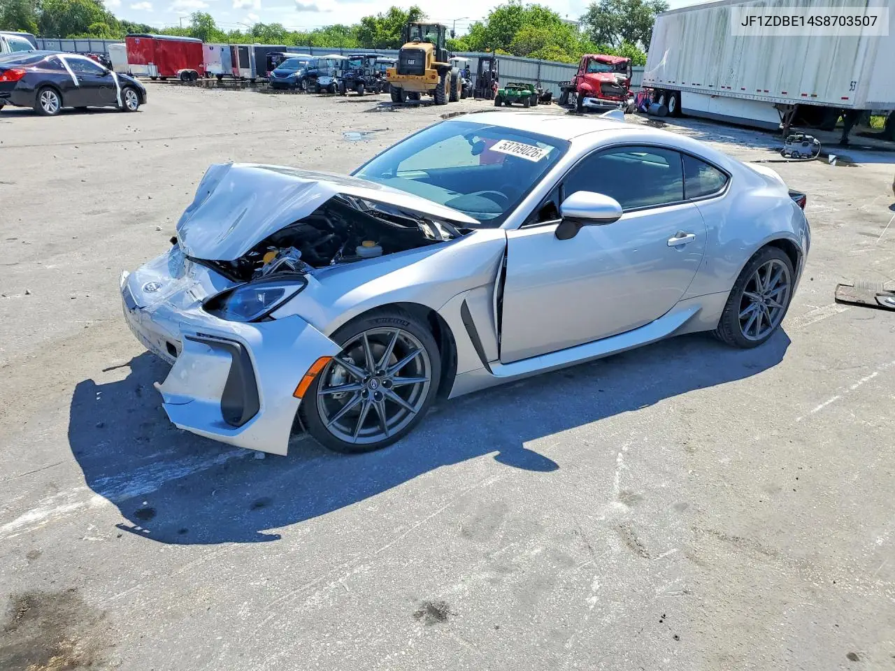 2025 Subaru Brz Limited VIN: JF1ZDBE14S8703507 Lot: 53769026