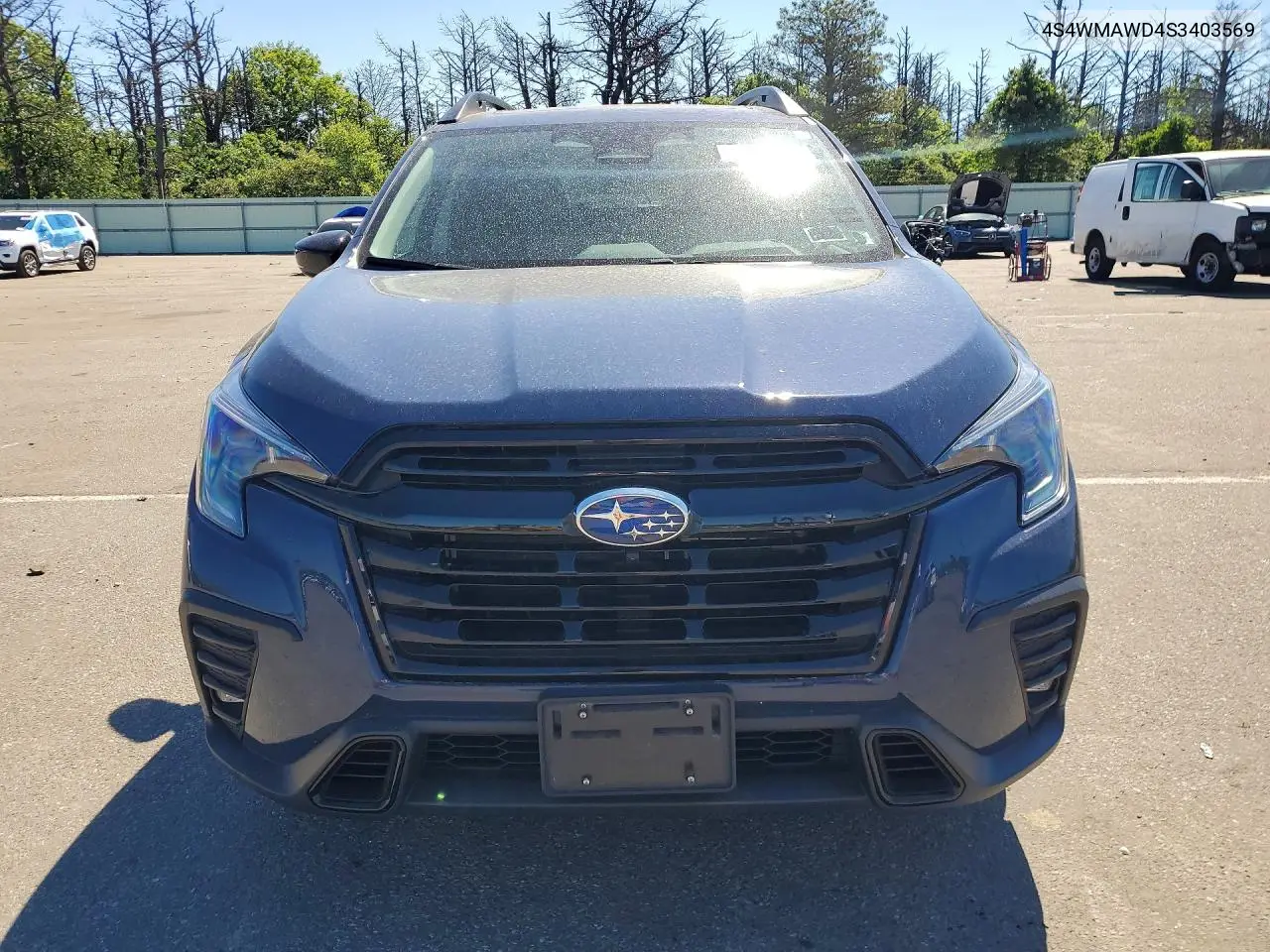 2025 Subaru Ascent Onyx Touring VIN: 4S4WMAWD4S3403569 Lot: 56326196