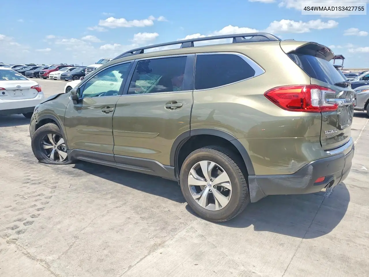 2025 Subaru Ascent Premium VIN: 4S4WMAAD1S3427755 Lot: 58807736