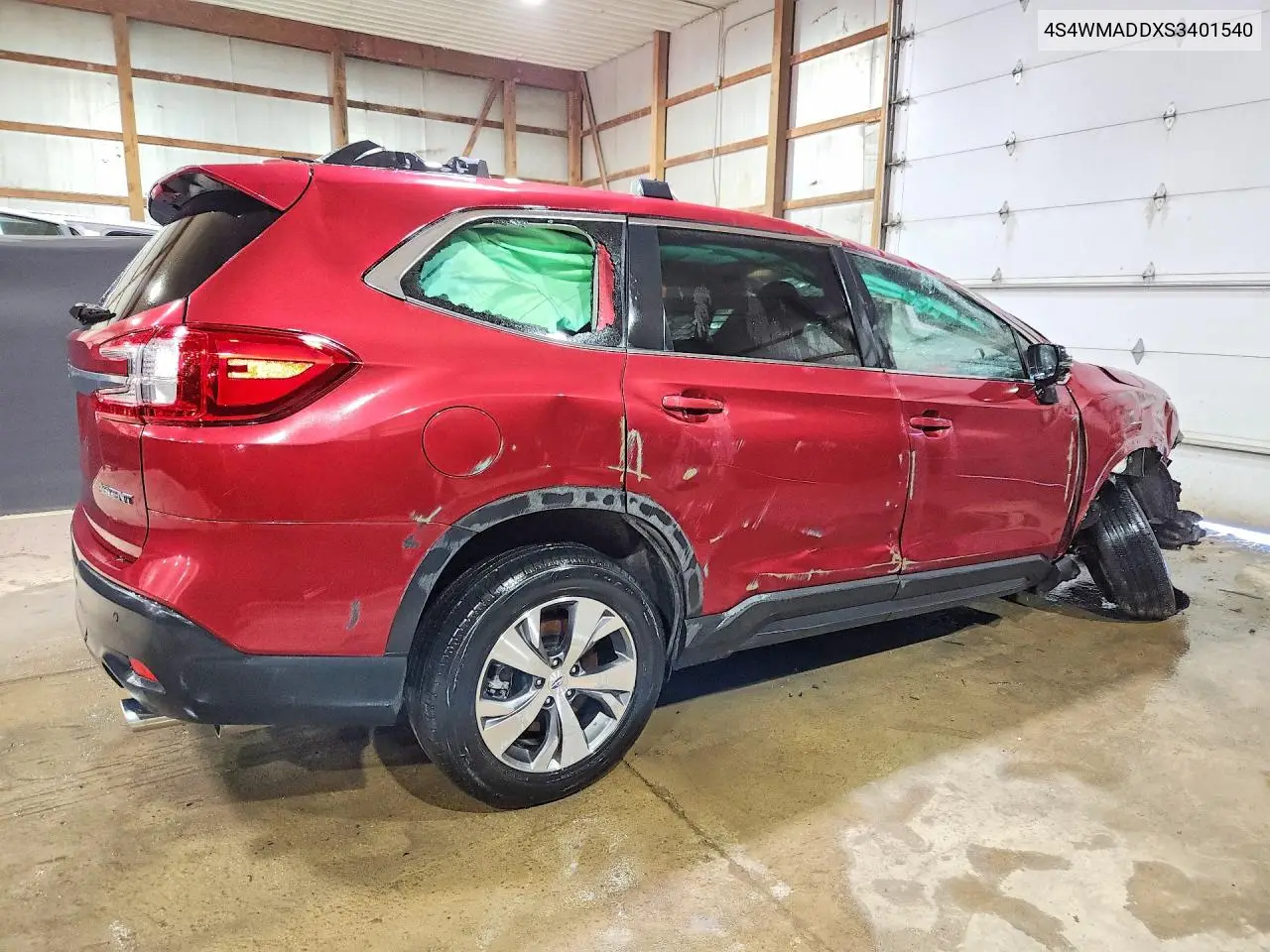 2025 Subaru Ascent Premium VIN: 4S4WMADDXS3401540 Lot: 58999706