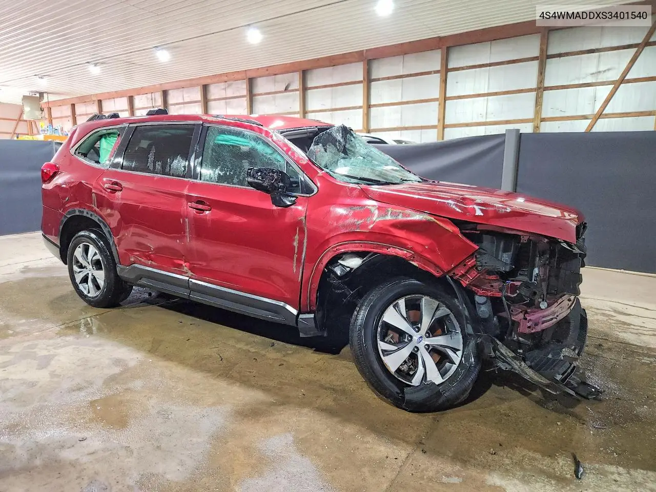 2025 Subaru Ascent Premium VIN: 4S4WMADDXS3401540 Lot: 58999706